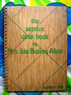 Vintage 1933 Depression Cookbook Service Cook Book by Ida Bailey Allen Number One