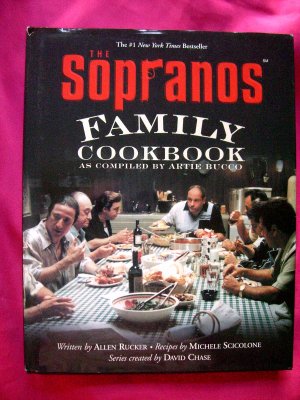 HBO The Sopranos Family Cookbook  Artie Bucco 100 Great Italian Recipes HC