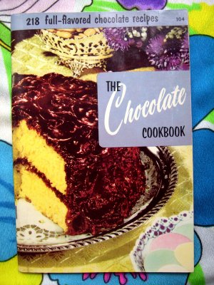 Vintage 1965 CULINARY ARTS INSTITUTE ~ The CHOCOLATE COOKBOOK