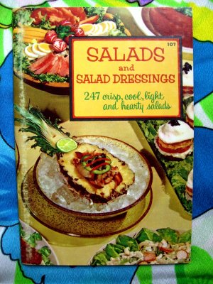 Vintage 1957 CULINARY ARTS INSTITUTE ~ SALADS and SALAD DRESSINGS Cookbook