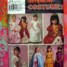 SIMPLICITY Girl's Costume Pattern # 9089 UNCUT Princess Bride etc Size 2 3 4 5 6