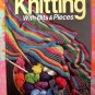 Knitting With Bits and Pieces by Jeanne Stauffer ~ Knitting Project Instruction Book