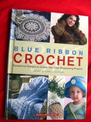 BLUE RIBBON CROCHET PATTERN BOOK from WHITE BIRCHES 53 Pattern Afghans Heirloom Patterns too