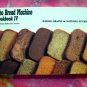 Rare LOT Bread Machine Cookbook by Donna German Volume 1 2 3 4 5