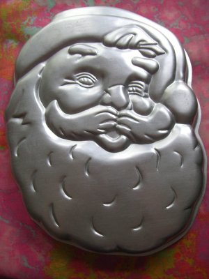 Wilton Cake Pan Santa's Face # 502 2308 1979