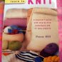 Learn to Knit by Penny Hill ~ HCDJ Knitting Instruction Book for Beginners