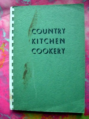 Vintage 1958 Fremont County IOWA Cookbook Country Kitchen Cookery ~ IA