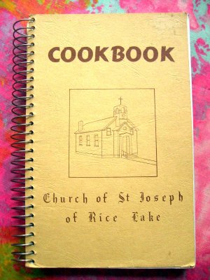 Rice Lake Circle Pines Minnesota Church Cookbook Vintage 1975