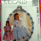 McCall's Pattern # 8168 UNCUT Size 4 5 6 Dress Hairbow Purse "Dorothy Dear"