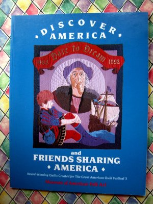 Discover America and Friends Sharing America Award Winning Quilts Book Patrotic