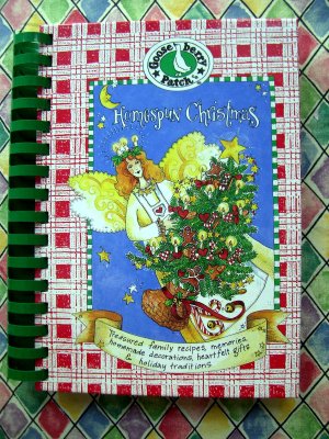 Gooseberry Patch Cookbook Homespun Christmas Cookbook 1st Edition 1996
