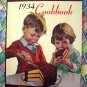 Retro Hershey's Chocolate 1934 Cookbook Printed in 1992 HC