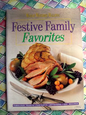 Weight Watchers Magazine Festive Family Favorites Recipes / Cookbook