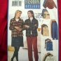 Butterick Pattern # 5755 UNCUT Misses/Misses Petite Shirt Vest Skirt Pants Size 12 14 16