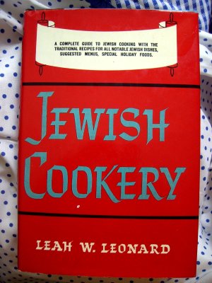 Vintage JEWISH COOKERY by Leah Leonard HCDJ Cookbook Classic Recipes