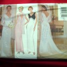 Butterick Pattern # 5303 UNCUT Misses Bridal or Evening Length Dress & Scarf Size 12 14 16