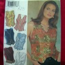 Style Pattern #2654 UNCUT Misses Vest Size 8 10 12 14 16 18