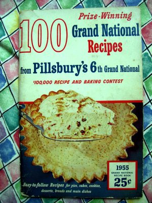 Pillsbury Bake Off 6th Grand National Recipes ~ Vintage 1955 Cookbook ~ 100 Recipes