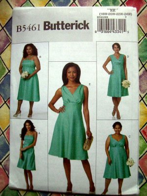 Butterick 6391 Sewing Pattern Designer Rimini Formal Prom Dress