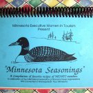 Minnesota Seasonings Cookbook 1993 Convention of MN Executive Women In Tourism