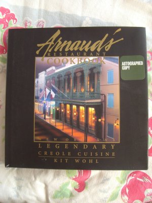 Signed! Arnaud's Restaurant Cookbook New Orleans Louisiana