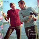 Vintage Knit Patterns for Men's Sweaters ~ Columbia Minerva 30 Designs