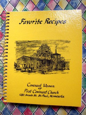 1982 St Paul Minnesota Church Cookbook Favorite Recipes