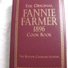1996 The Original Fannie Farmer 1896 Cookbook Antique Reproduction Boston Cooking School