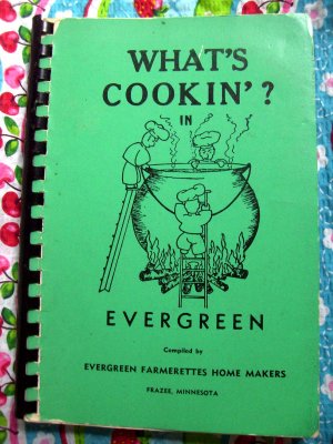 Vintage 1966 Frazee Minnesota Community Cookbook Farmerettes & Home Makers MN