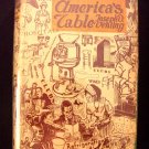 Rare Vintage 1950 America's Table by Joseph Vehling Food Service Chef Hotel Restaurant
