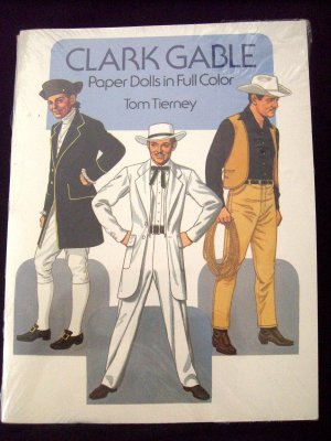 NEW ~ Sealed ~ Clark Gable & Vivien Leigh Paper Dolls in Color