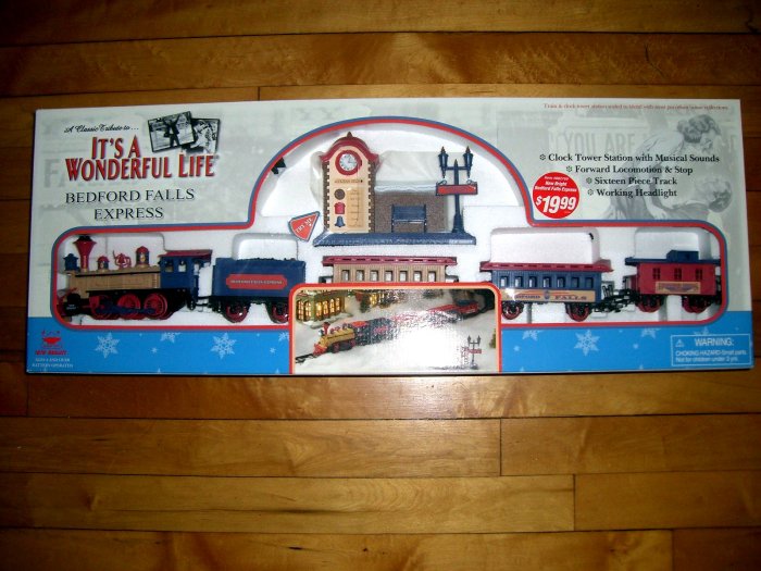 It’s a Wonderful Life Bedford Falls Express Train shops set