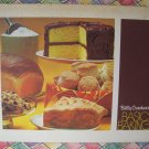 Rare 1971 Betty Crocker's Basic Bakings Cookbook / Baking Instructions