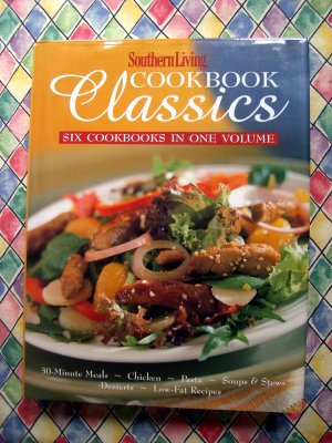 HUGE Southern Living Cookbook Classics Six Cookbooks in One Cookbook