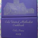 Colo Iowa IA Methodist Church Large Cookbook 2006