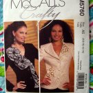 McCalls Pattern # 5760 UNCUT Misses Lined Jacket ~ 2 Styles ~ Size 6 8 10 12 14