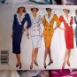 Butterick Pattern # 3309 UNCUT Misses Dress Top Skirt Size 8 10 12