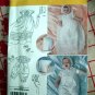 Simplicity Pattern # 2457 UNCUT Baby Christening Wardrobe Gown Romper Sizes XXS SX S M