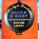 Budget Buster Quick & Easy Recipes Family Dinner Cookbook HCDJ