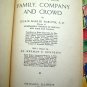 Vintage 1936 Food for Family Company and Crowd Cookbook ~ DeBoth