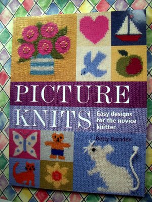 Picture knits: Easy Designs for the Novice Knitter by Betty Barnden Knitting Instruction Book