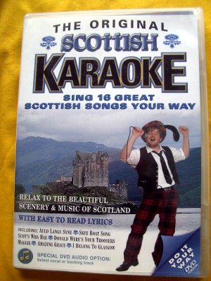 Rare DVD Scottish Karaoke 16 Songs Auld Lang Syne