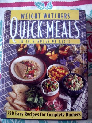 Weight Watchers Quick Meals Cookbook ~ Old School WW Recipes