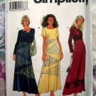 Simplicity Pattern # 8377 UNCUT Misses Pullover Dress Size 12 14 16 Hard to find!