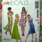 McCalls Pattern # 4444 UNCUT Misses Halter Dress Two Lengths Size 8 10 12 14