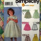 Simplicity Pattern #7109 UNCUT Girls /Child Formal Dress Jacket Size 3 4 5 6 7 8