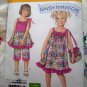 Simplicity Pattern # 2433 UNCUT Girls's Dress Capri Pants Bag Size 3 4 5 6 7 8