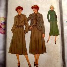 Vintage 1978 Simplicity Pattern # 8788 UNCUT Dress and Jacket Size 10