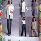 Vogue Easy Pattern # 2674 UNCUT Misses Jacket Dress Top Skirt Pants Size 8 10 12