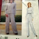 Vogue Pattern # 1554 UNCUT Misses Jacket Pants Calvin Klein Size 6 8 10